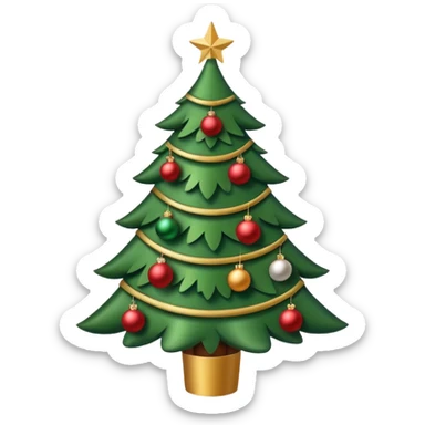 Sapin de Noël sticker