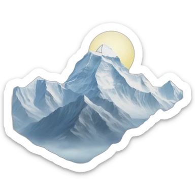 mount everest sticker