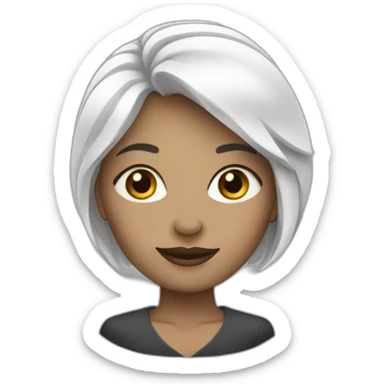 businesswoman-white-skin sticker