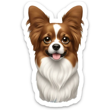 papillion sticker
