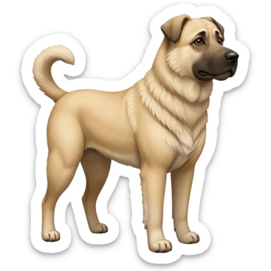 kangal cinsi köpek köy köpeği sticker