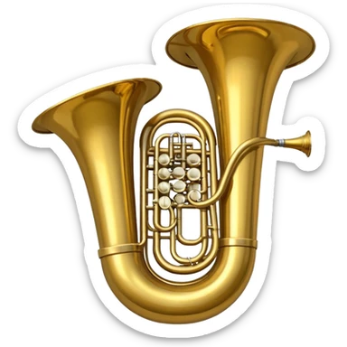 emoji :lustige fette Tuba sticker
