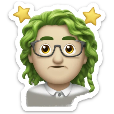 Grün schleife  sticker