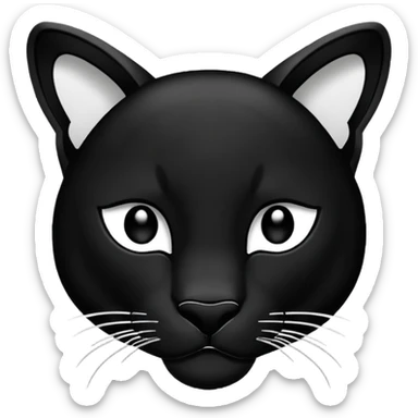 Puma logo as an emoji sticker