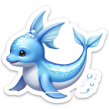 Dewgong-Lapras-Vaporeon-Cresselia-fusion sticker