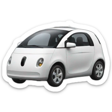 driverless-car-named-poppy sticker