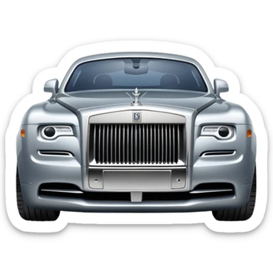 rolls royce statue logo sticker