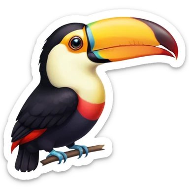 Toucan love sticker