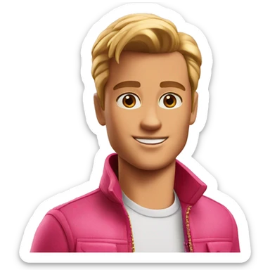 Ken from Barbie Movie sticker