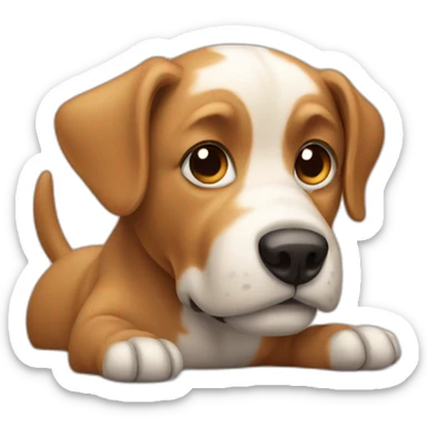 dog-pooping sticker