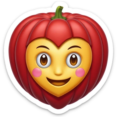 Me gustaría un moño bordó casi rojo sticker