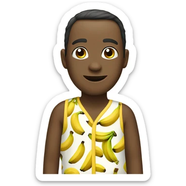 Bananas in pajamas sticker