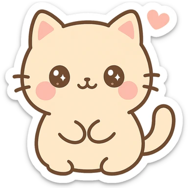 trading kawaii style sticker