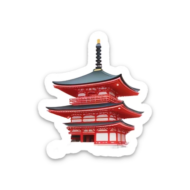 Passport stamp Japan sticker