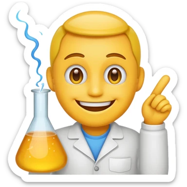 generate an emoji of stanley stoichiometry sticker