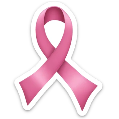 Pink ribbons sticker