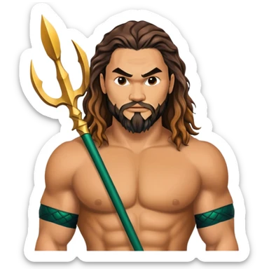 Jason Momoa Aquaman  sticker