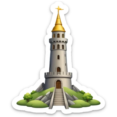 The tower tarot card lighting clouds and sun theres 2 sides one side sun and other clouds with lighting sticker