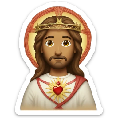 Sacred heart of Jesus sticker