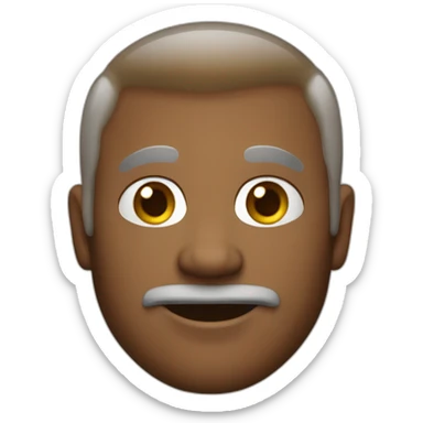 Stanislas White male 50 years old sticker