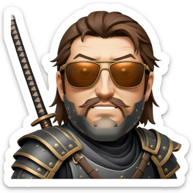 Samurai Ronin sticker