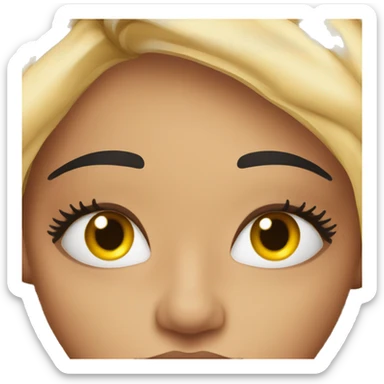 Lash extension Artist sticker