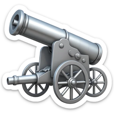 A cannon for Arsenal FC sticker