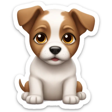 cute puppies  sticker