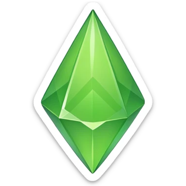 Sims plumbob sticker