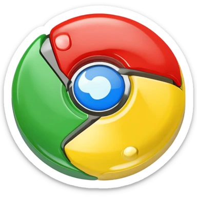 Google Chrome sticker