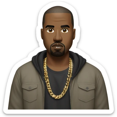 Kanye West sticker
