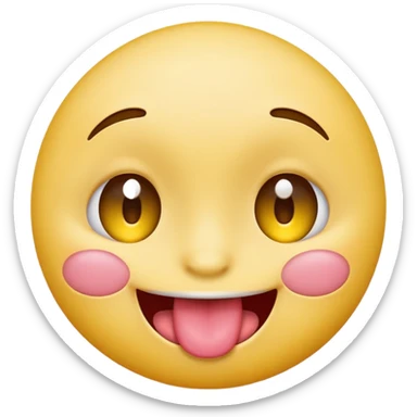 Youtube lil emoji like this 🤪  sticker