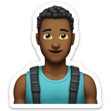 🙇‍♂️+👃+👊 sticker