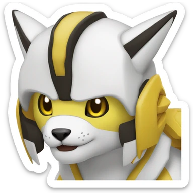 Metabee Renamon sticker