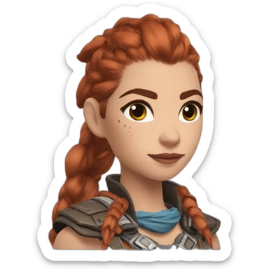 aloy horizon zero dawn sticker