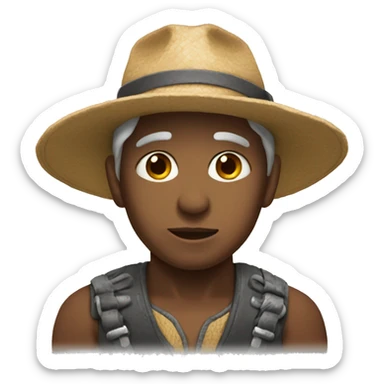 Uña encarnada  sticker