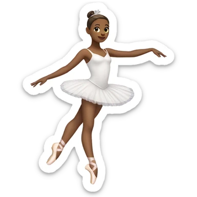 ballerina sticker