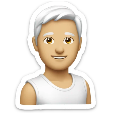 21-время перемен white sticker