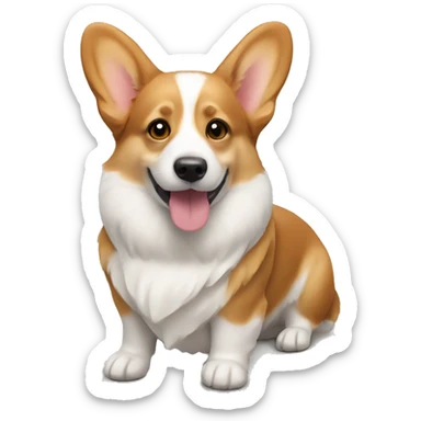 welsh corgi  sticker