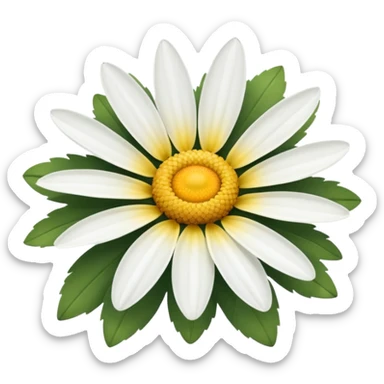 Space-Petalled Daisy,  sticker