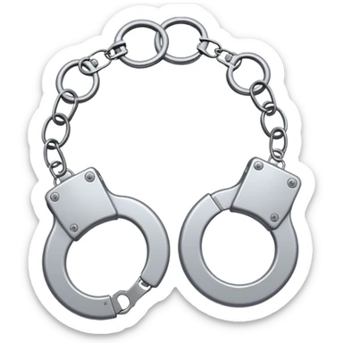 handcuff sticker