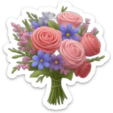 bouquet sticker