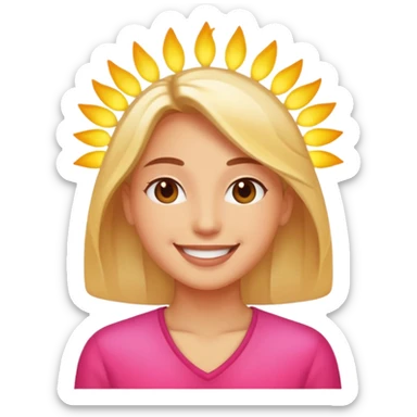 Amor luz y buena vibra sticker