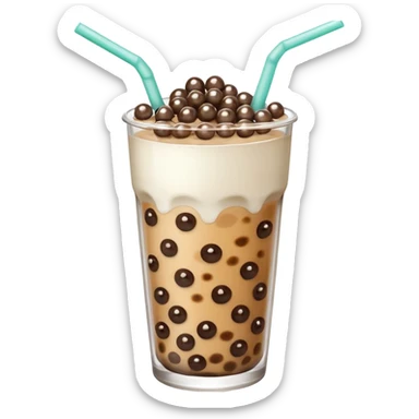 Boba sticker
