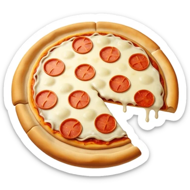 Pizza sticker