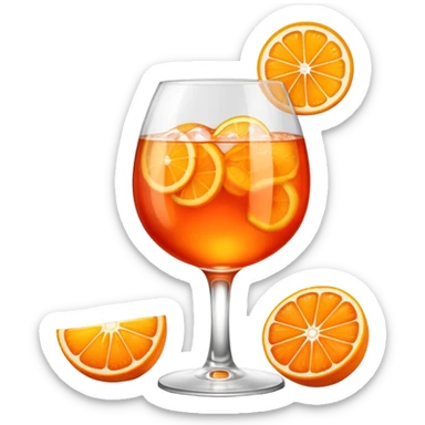 Aperol spritz sticker