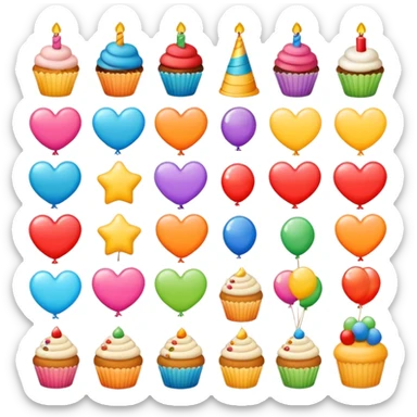 Happy birthday stickers  sticker