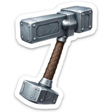 thor's hammer mjolnir sticker