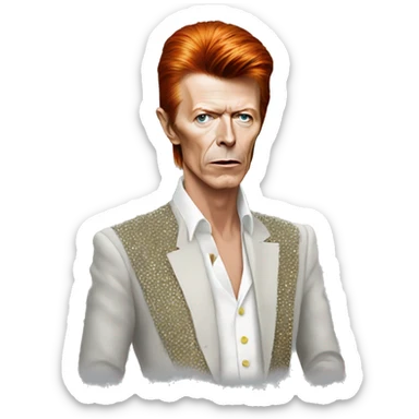 David Bowie  sticker