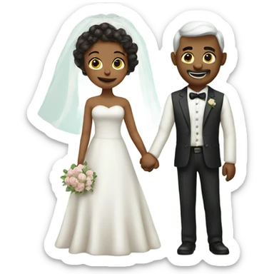 Loving marriage  sticker